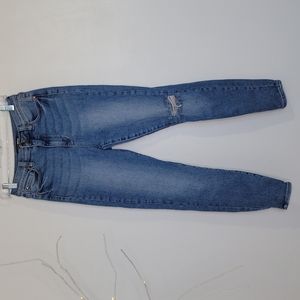 Fashion Nova Straight Leg Distressed Jeans SZ 9